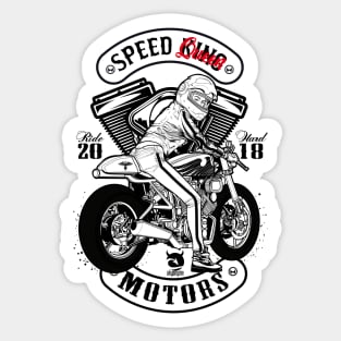 Speed Queen Motors Sticker